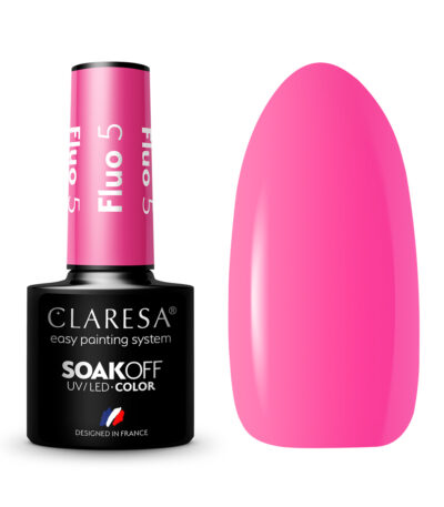 Esmalte De Uñas Híbrido Claresa Fluo 5 -5G