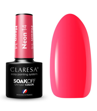 Verniz para unhas Claresa Neon Hybrid 14 -5G