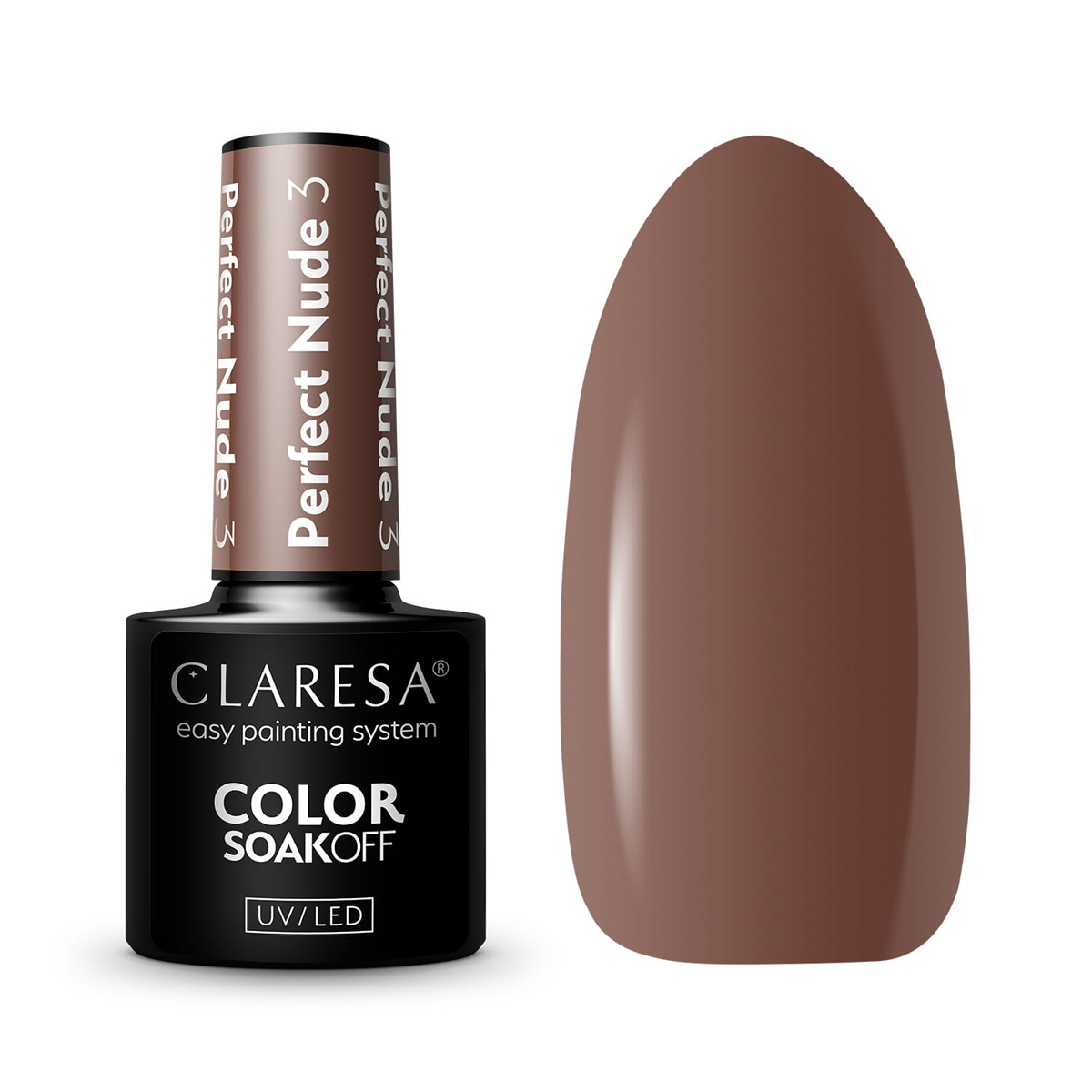 Esmalte De Uñas Híbrido Claresa Perfect Nude 3 -5G Esmalte De Uñas Híbrido Claresa Perfect Nude 3 -5G