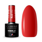 Esmalte De Uñas Híbrido Claresa Rojo 412 -5G