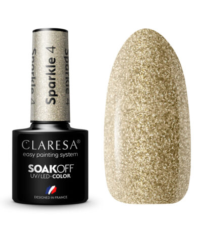 Esmalte De Uñas Híbrido Claresa Sparkle 4 -5G