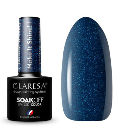 Esmalte De Uñas Híbrido Claresa ¡Hazlo Brillar! 1-5 G