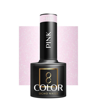 Esmalte De Uñas Híbrido Rosa 301 -5 G Ocho Nails