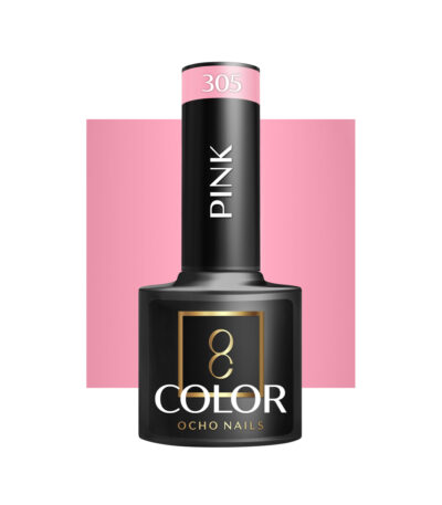Esmalte De Uñas Híbrido Rosa 305 -5 G Ocho Nails