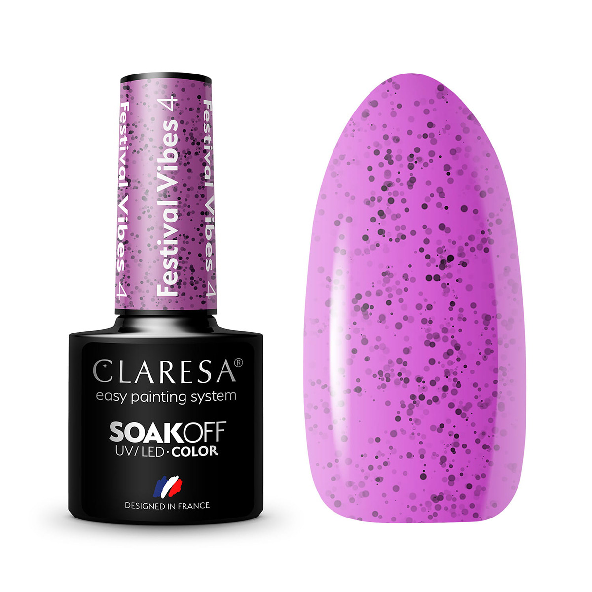Esmalte híbrido Claresa Festival Vibes 4 -5G Esmalte híbrido Claresa Festival Vibes 4 -5G