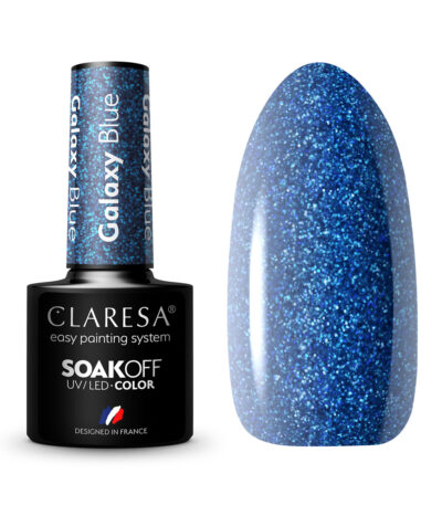 Esmalte Híbrido Claresa Galaxy Blue 5G