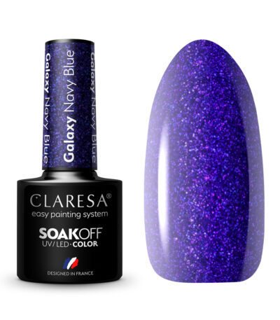 Esmalte Híbrido Claresa Galaxy Navy Blue 5G