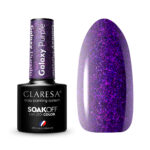 Esmalte híbrido Claresa Galaxy Roxo 5G
