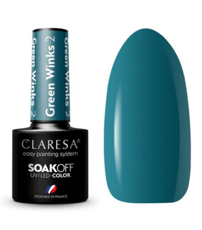 Esmalte Híbrido Claresa Green Winks 2 -5G