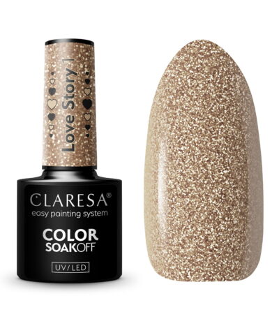 Esmalte Híbrido Claresa Love Story 1 - 5 G