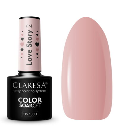 Esmalte Híbrido Claresa Love Story 2 - 5 G