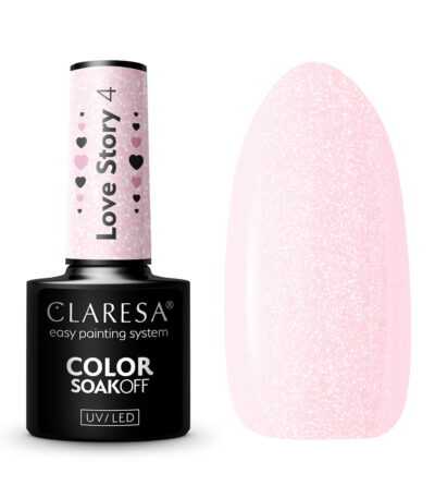 Esmalte Híbrido Claresa Love Story 4-5 G