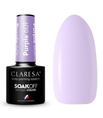 Esmalte Híbrido Claresa Morado 601 -5G