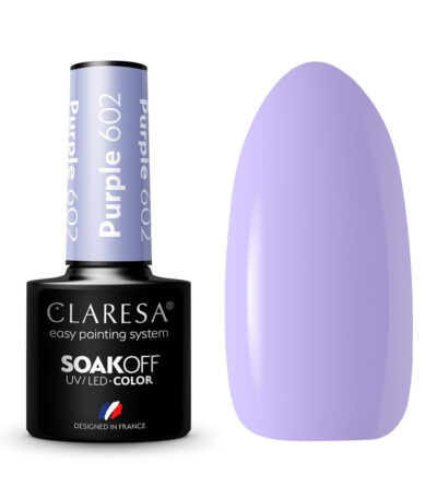 Esmalte Híbrido Claresa Morado 602 -5G