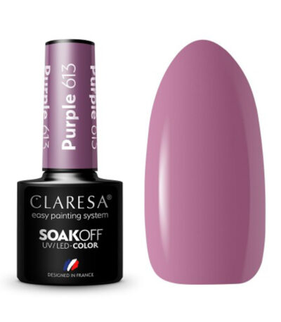 Esmalte Híbrido Claresa Morado 613 -5G