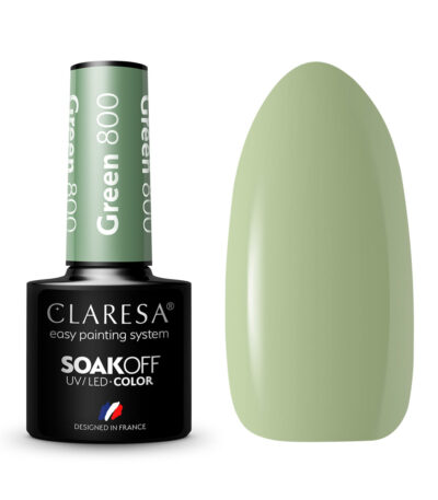 Esmalte Híbrido Claresa Verde 800 -5G