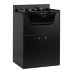 Gabbiano Barber Washing Station Bb06 Black