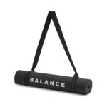 Esterilla De Yoga Balance Pvc Negra 1