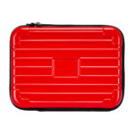 Estuche De Peluquería Rojo Para Barbero 8