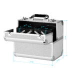 Estuche Para Cosméticos 44 Plata 8