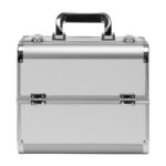 Estuche Para Cosméticos Plateado 40 5