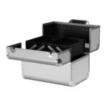 Estuche Para Cosméticos Plateado 40 2