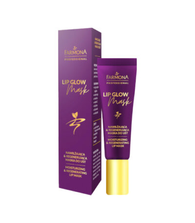Farmona Lip Glow Mask - Moisturising and Regenerating Lip Mask 12 Ml