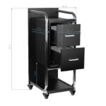 Gabbiano Friseurassistentin Solo Plata – Negro 3