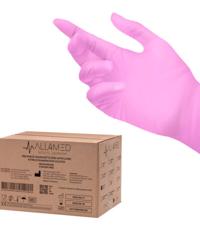 Luvas descartáveis de nitrilo para diagnóstico All4Med