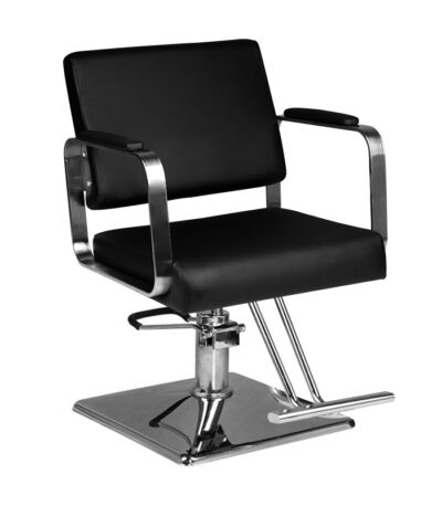 Hair System Hs202 Silla De Barbero Negra