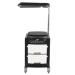 Helper - Taburete De Pedicura 16 Plus Negro/Blanco 1