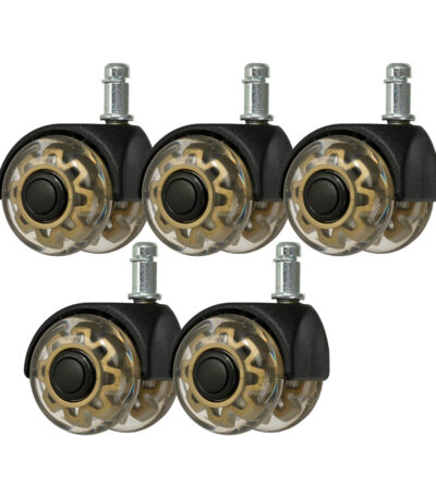 Conjunto de 5 rodízios para banco de pressão Roll Speed Duo