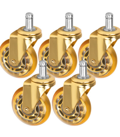 Conjunto de 5 rodízios para banco de pressão Roll Speed Gold