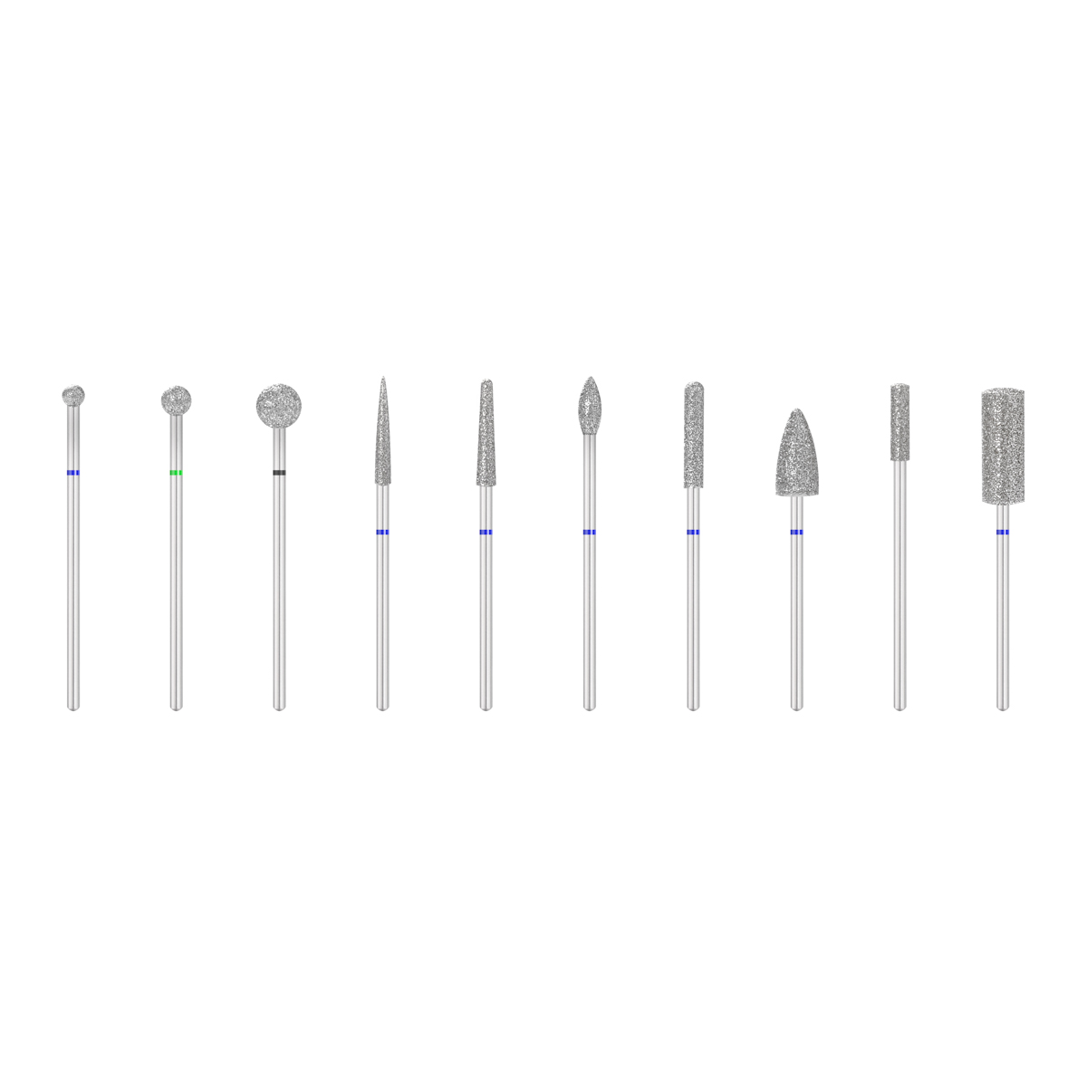 Juego De Brocas De Diamante 10 Uds. Juego De Brocas De Diamante 10 Uds.