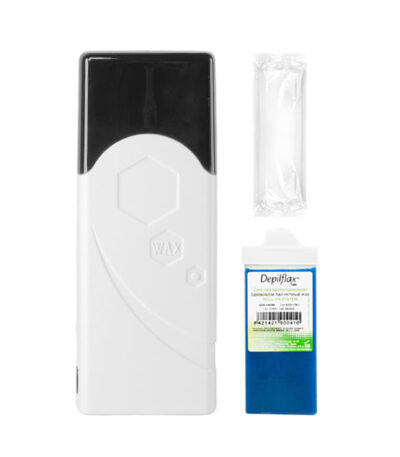 Kit De Depilación Iwax Rollo Único F-0 40W Blanco + Rollo + Bandas