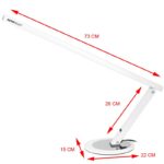 Lámpara De Escritorio Delgada Led Blanca 2