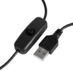 Lámpara De Escritorio Uv Glow Snake Negra 2