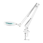 Lámpara De Lupa De Mesa Led Blanca Glow 308 1
