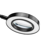 Lámpara Led De Anillo De Serpiente Lámpara De Escritorio Negra 2