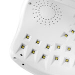 Lámpara Uv Led Ocho Nails X13 65W Blanca Con Fondo De Espejo 8