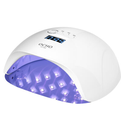 Eight Nails Lâmpada Led Uv X13 65W Branca com suporte de espelho