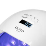 Lámpara Uv Led Ocho Nails X13 65W Blanca Con Fondo De Espejo 4