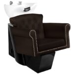 Lavatório para barbearia Gabbiano Berlin Brown
