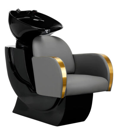 Lavabo De Peluquería Gabbiano Málaga Gris Oro