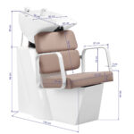 Lavacabezas Gabbiano Porto Blanco Beige 9