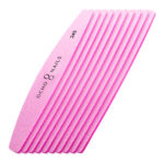 Lima Media Luna Metálica Ocho Nails + Pulidores 240 10 Uds. 2