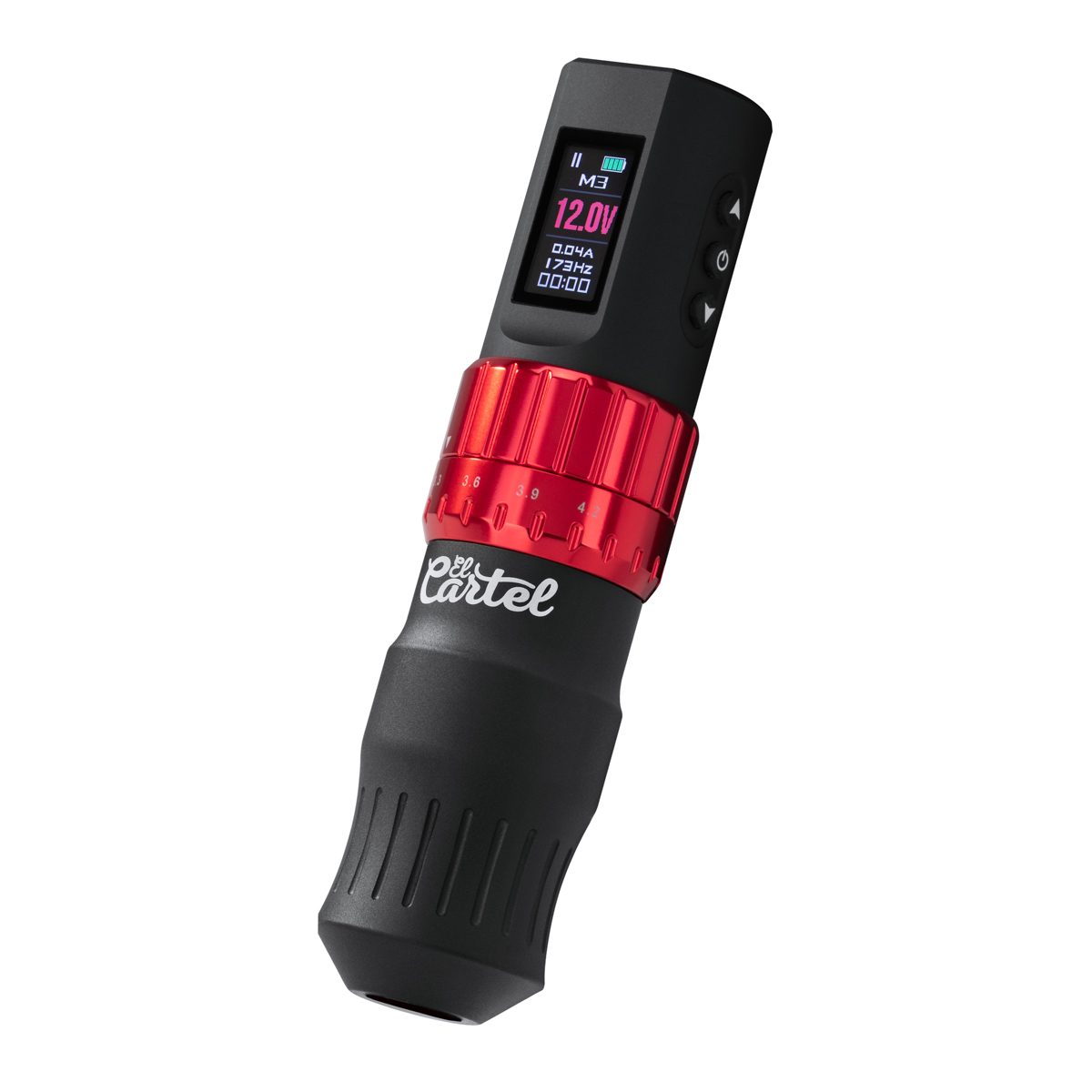 Máquina De Tatuaje El Cartel Vispa Rojo/Negro Máquina De Tatuaje El Cartel Vispa Rojo/Negro