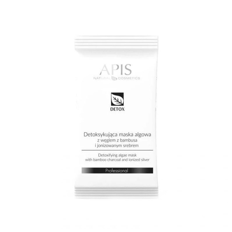 Mascarilla Desintoxicante De Algas Apis Detox Con Carbón De Bambú Y Plata Ionizada 20G Mascarilla Desintoxicante De Algas Apis Detox Con Carbón De Bambú Y Plata Ionizada 20G