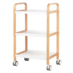 Taula de Maquillatge Hs09 Fusta - Blanc