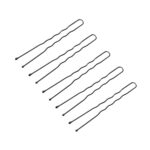 Moños De Peluquería Para Cabello E-65 300 Piezas 6 Cm Negro